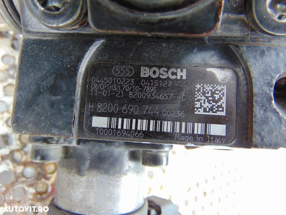 Pompa inalte Renault Latitude 2.0 Trafic Opel Vivaro cod 0445010223 La - 6