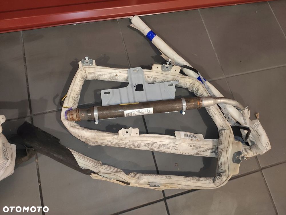 AUDI Q7 4L LIFT KURTYNA LEWA PRAWA POWIETRZNA AIRBAG SPRAWNA ORYGINAŁ - 3