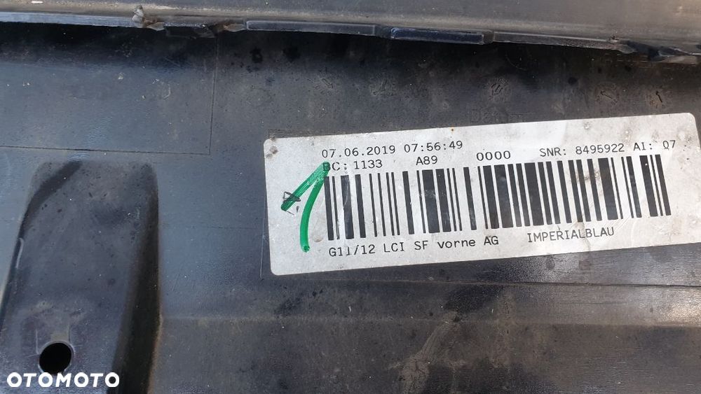 Zderzak Bmw seria 7 G11 G12 - 8