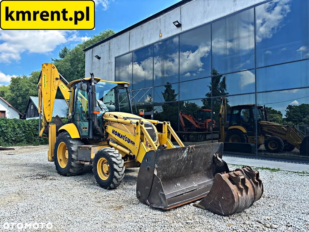 Komatsu WB93R KOPARKO-ŁADOWARKA 2008R. MTH:3807! | JCB 3CX CAT 432 428 CASE 580 590 NEW HOLLAND 110 115 VOLVO BL 71 - 5