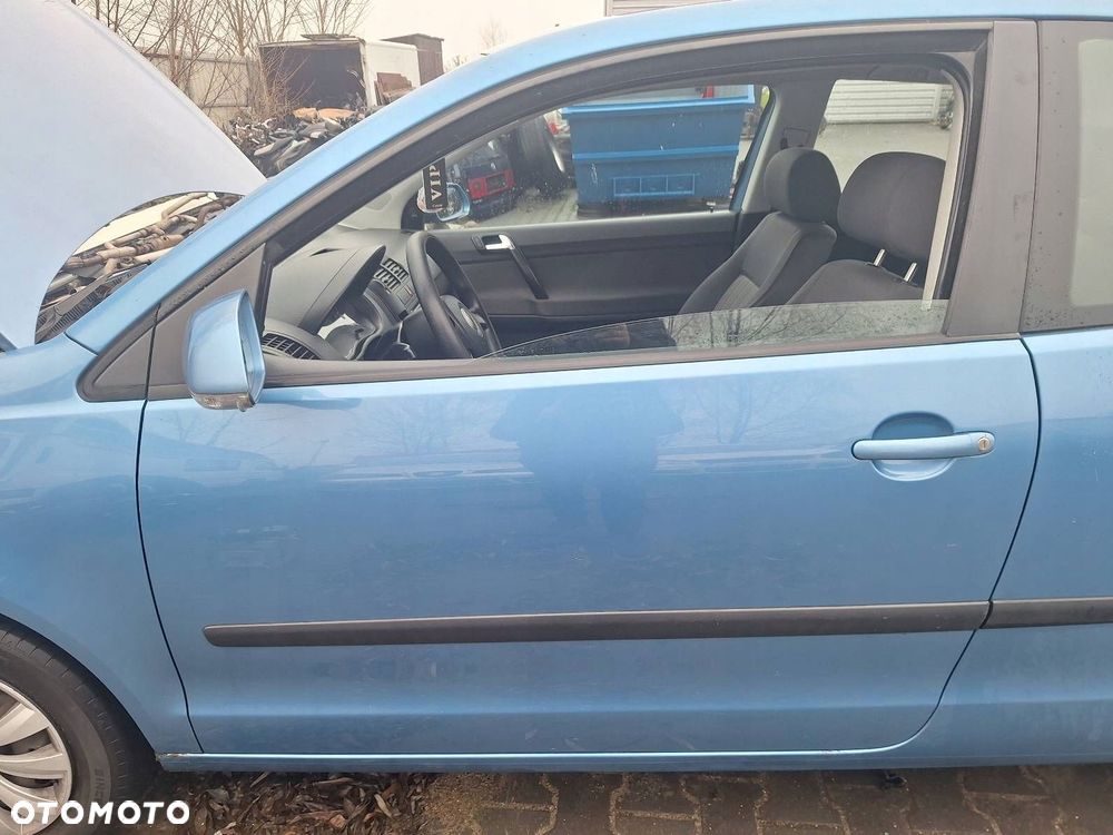 DRZWI GOŁE LEWY PRZÓD VOLKSWAGEN POLO IV LIFT HB 3D 05-09r - 1