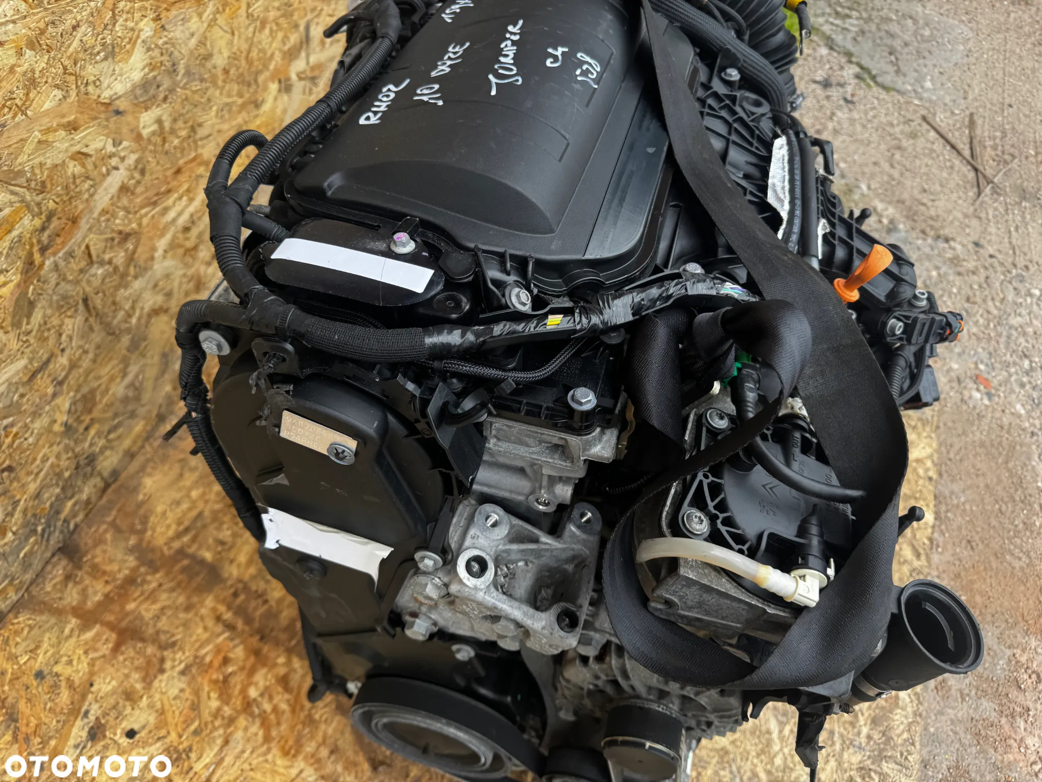 silnik rh02 10dyze 2.0 hdi citroen jumpy scudo c4 picasso kompletny 149 tys - 7