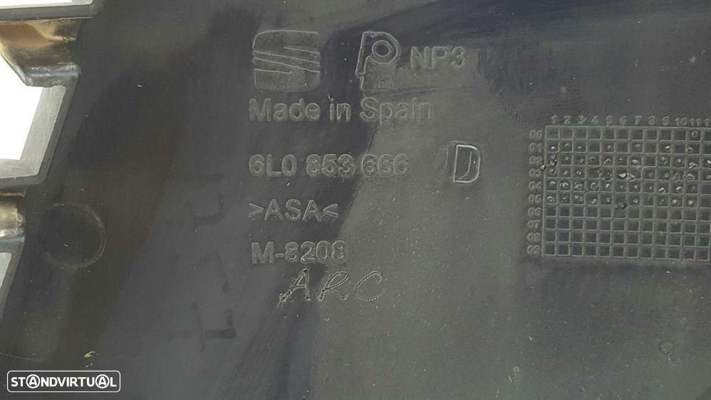 TRIM DO FAROL DE NEVOEIRO SEAT CORDOBA BERLINA (6L2) REFERENCE - 4