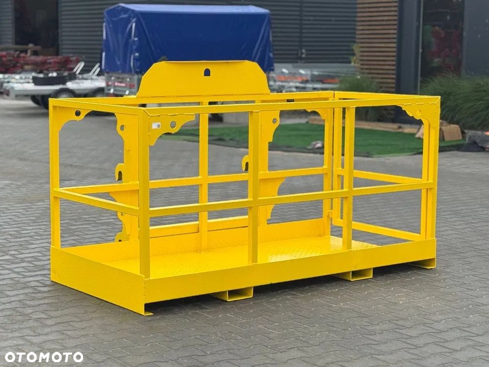 Kosz wysokościowy narzędziowy roboczy ładowarki teleskopowej kołowej JCB Manitou Merlo Class Case - 3