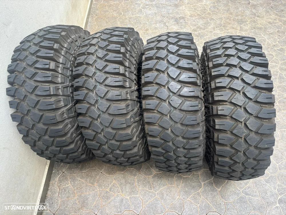 4x Maxxis 38X13 15lt, jantes e espaçadores - 1