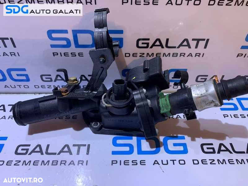 Corp Carcasa Termostat cu Senzor Temperatura Apa Mercedes Benz Clasa A W176 1.5 DCI 2012 - 2018 Cod 110609813R [S0146] - 4
