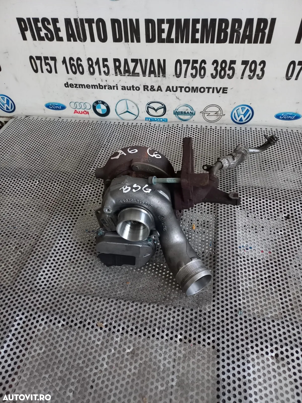 Turbo Turbina Audi A6 C6 A4 B7 2.7 Tdi Euro 4 Motor BPP BSG Cod T - Dezmembrari Arad - 4