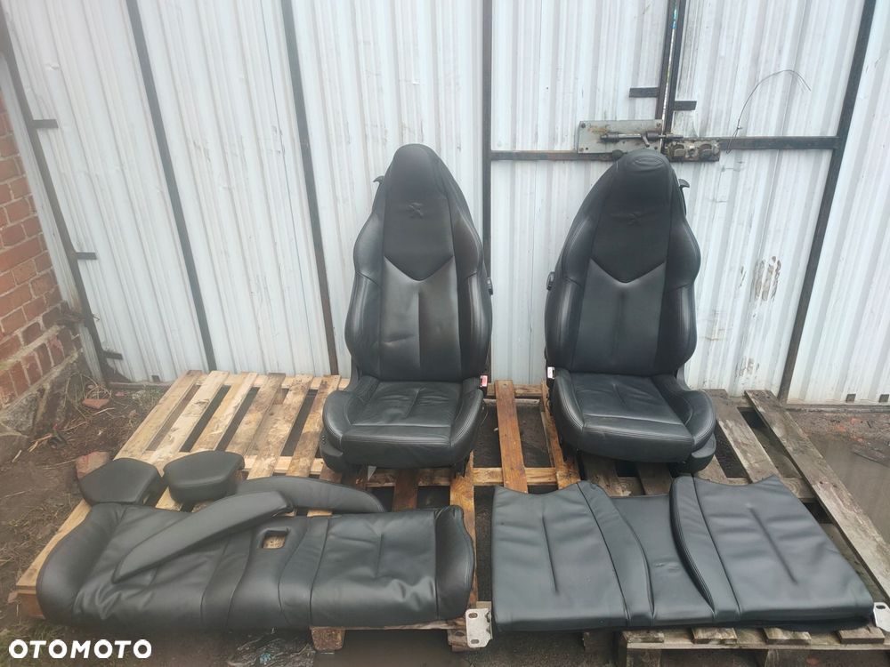 fotele kanapa peugeot rcz 2011r czarne skóra - 1