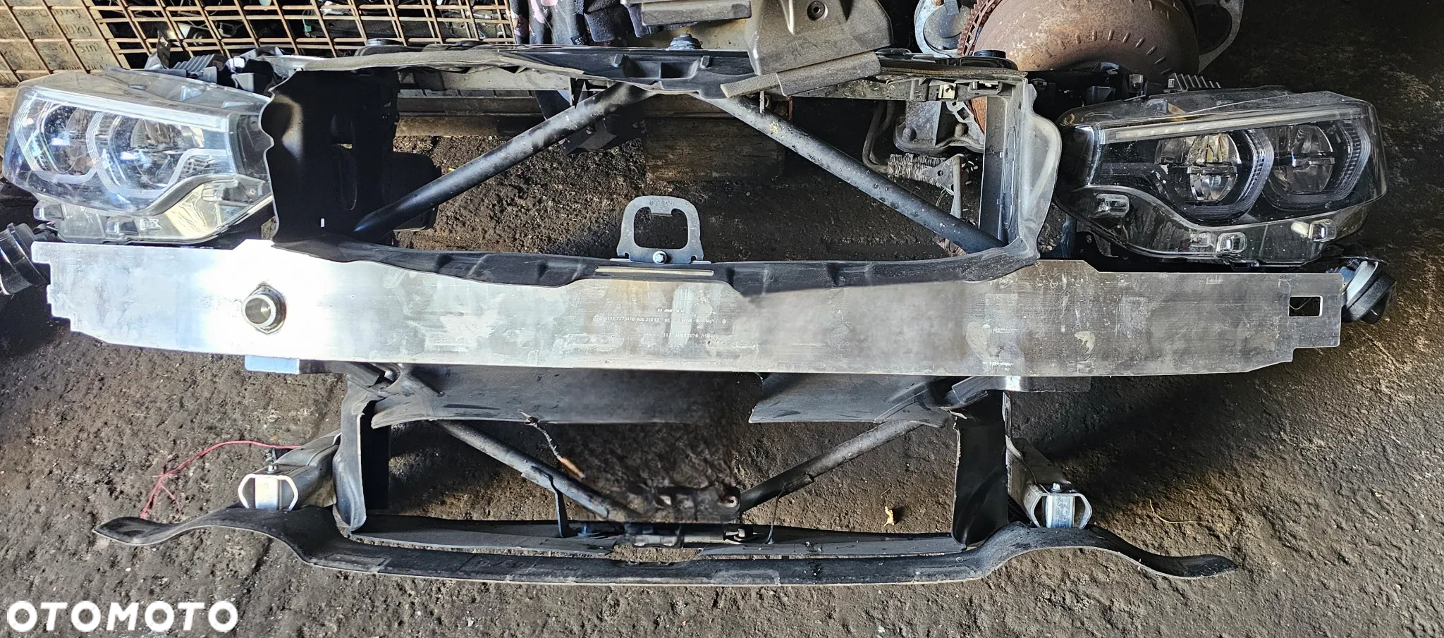 Bmw 4 Cabrio F33 F32 F36 M Pakiet LCI kompletny przód maska zderzak pas chłodnice lampy Led błotniki - 8