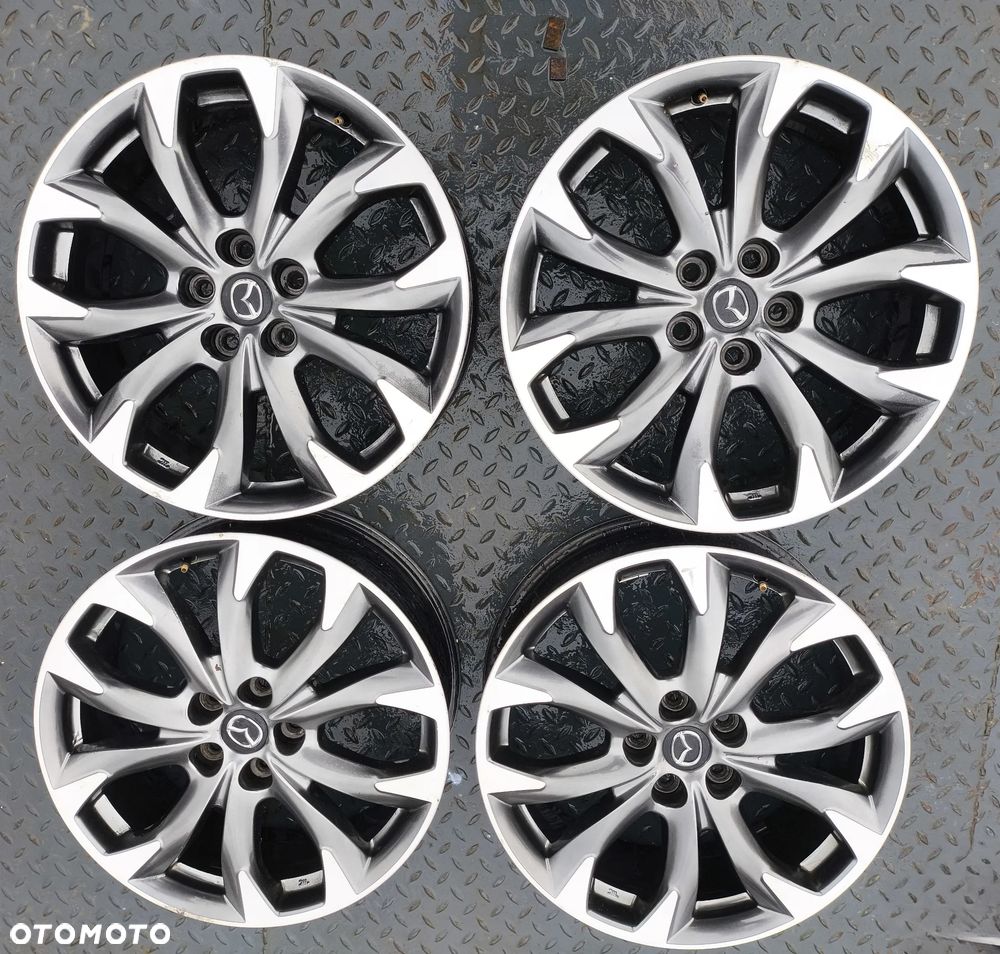 FELGI ALUMINIOWE MAZDA CX5 CX-5 19 CALI 5x114.3 19x7J ET50 9965087090 ORYGINALNE - 2