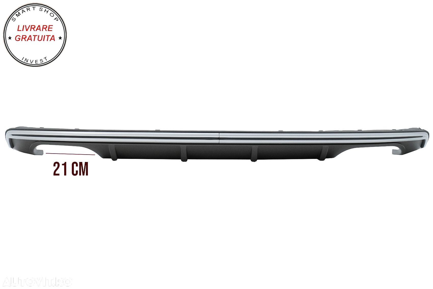 Difuzor Bara Spate Audi A3 8V Hatchback Sportback (2012-2015) S3 Design- livrare gratuita - 2