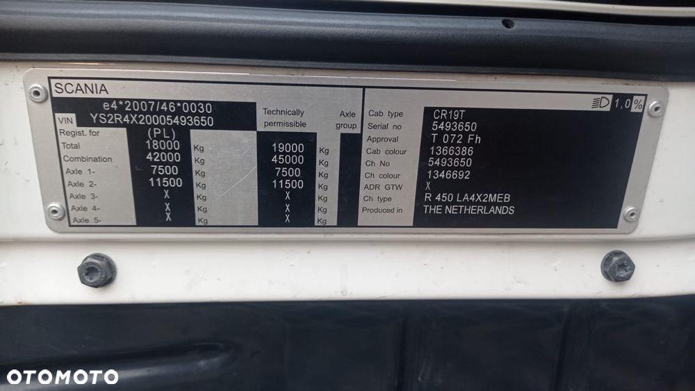 Scania 450, MEGA, 78000zł netto, Bez EGR - 10