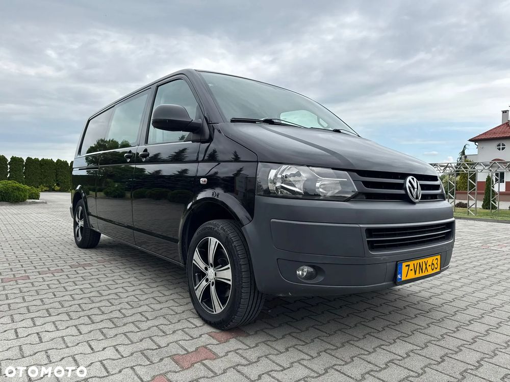 Volkswagen TRANSPORTER T5 LIFT L2H1 Long Klima Elektryka Navi Dubel Kabina Brygadówka - 2