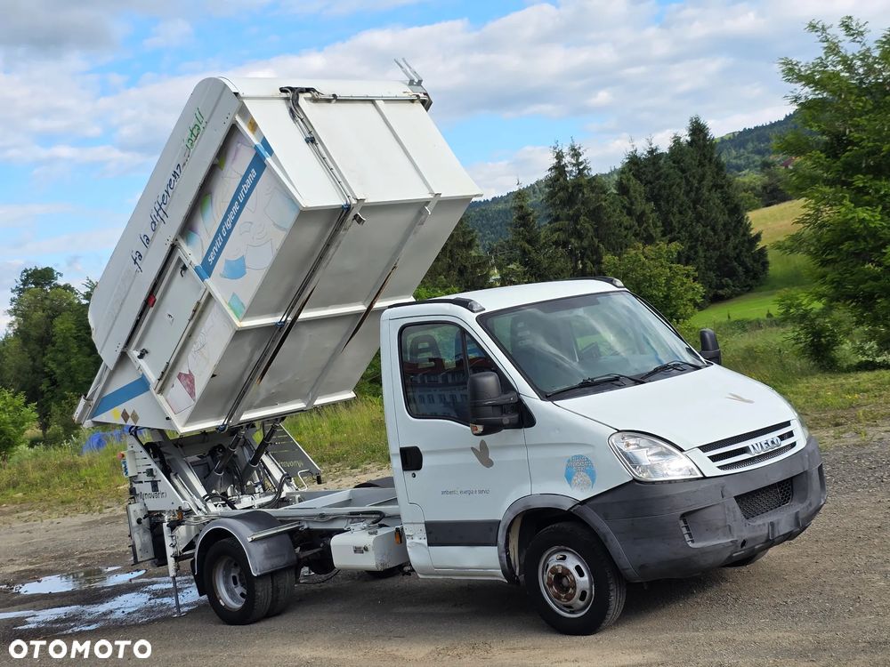 Iveco Daily 35c-15 Śmieciarka/Wywrotka/Zgniatarka  ! Bez Korozji  ! Z Włoch  ! - 1