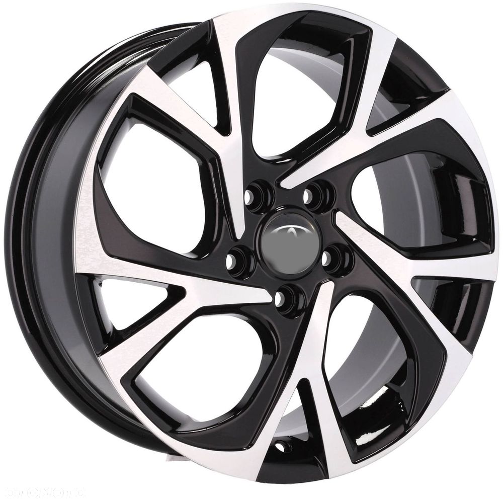 4x Felgi 18 m.in. do TOYOTA CHR Hybryda Yaris V Corolla Cross RAV4 Camry Yaris Cross - FE132 (BK5962 - 2