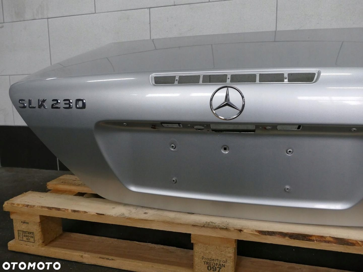 MERCEDES SLK 230 R170 LIFT KLAPA BAGAŻNIKA 744 - 9