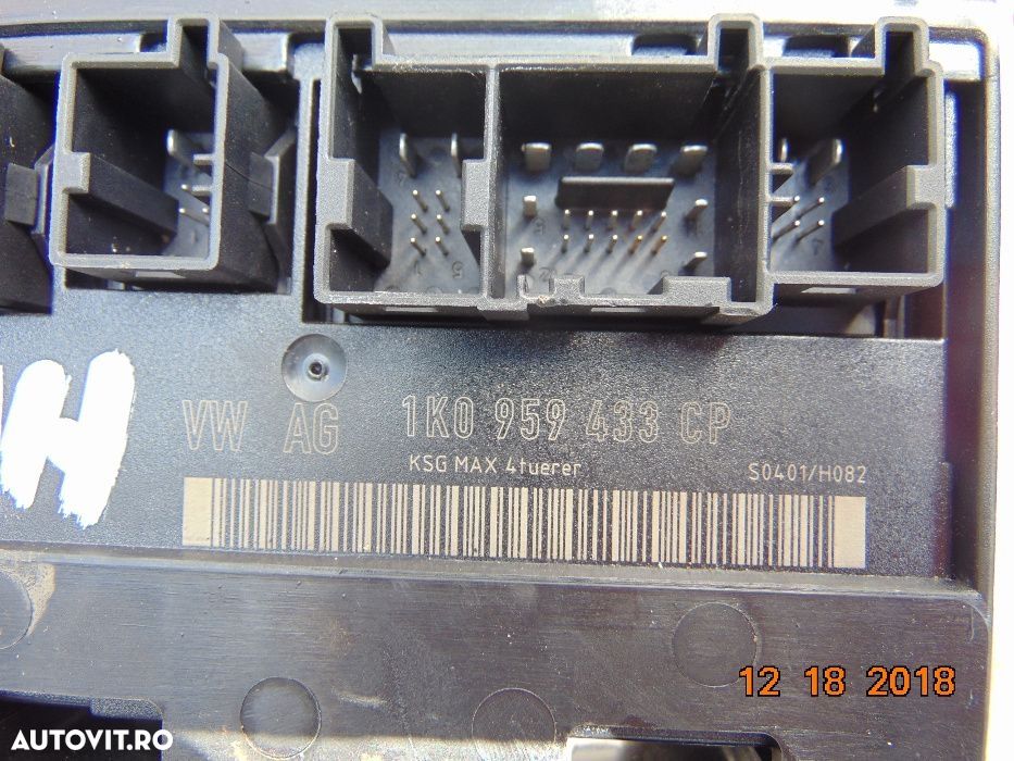 Modul confort Seat Leon 2 VW Golf 5 Skoda Octavia 2 touran dezmembrez - 1