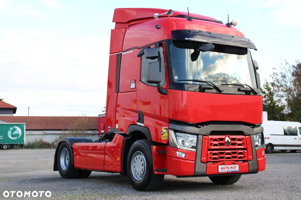 Renault T480 *13L* / LODÓWKA / VIN KD /KLIMA POSTOJOWA / 2 ZBIORNIKI /PEŁNY SPOILER /ACC / BL.MOSTU / Euro 6 /**SERWIS FR**/ STAN IDEALNY / - 3