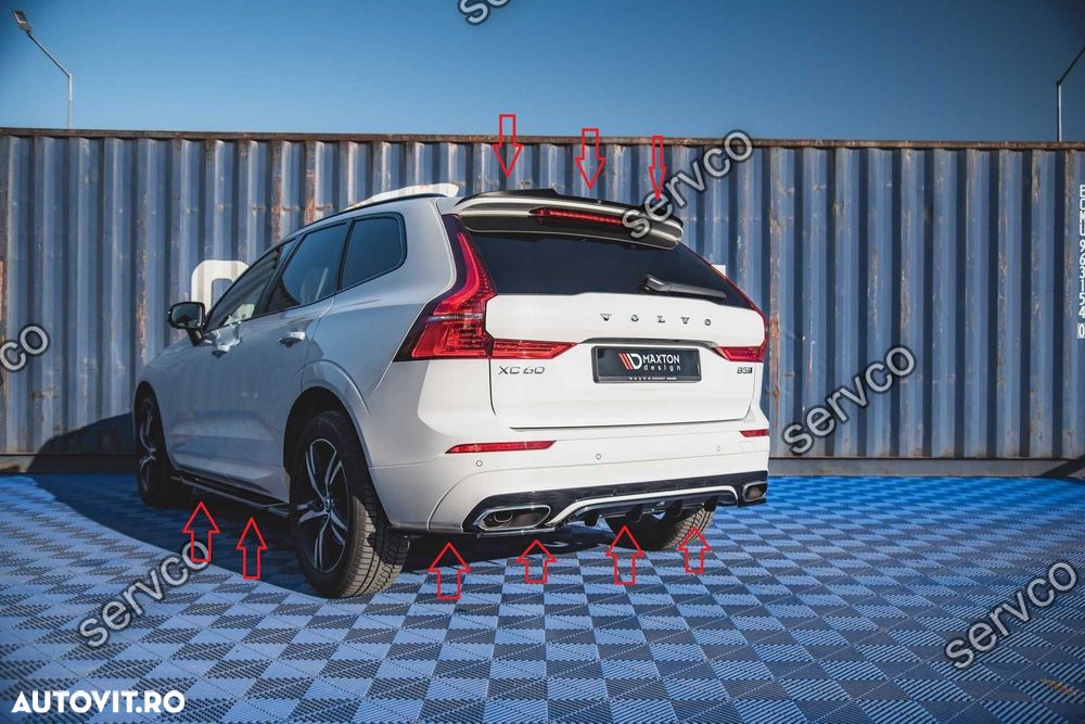 Pachet Body kit Volvo XC60 Mk2 R-Design 2017- v2 - Maxton Design - 4