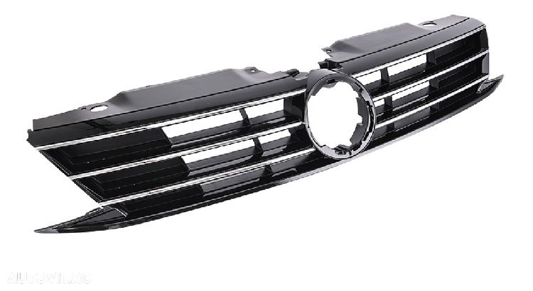 Grila radiator Vw Jetta (1b), 2015-, Cu Element Cromat, - 1