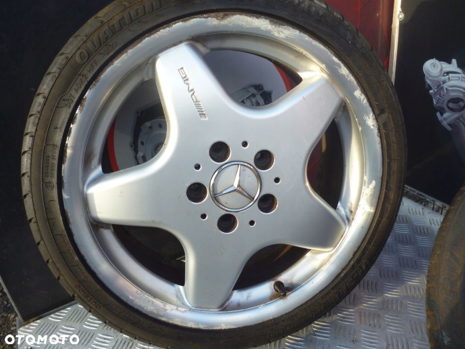KOMPLET KÓŁ MERCEDES AMG W168 A1684010802 - 2