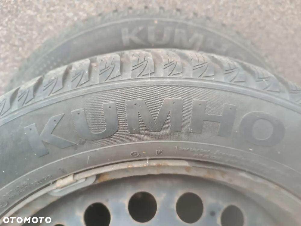 Komplet 4 sztuki - Ford C-max Focus MK2 koła felgi stalowe 16" 5x108 opony zimowe 205/55/16 205/55r16 - 5