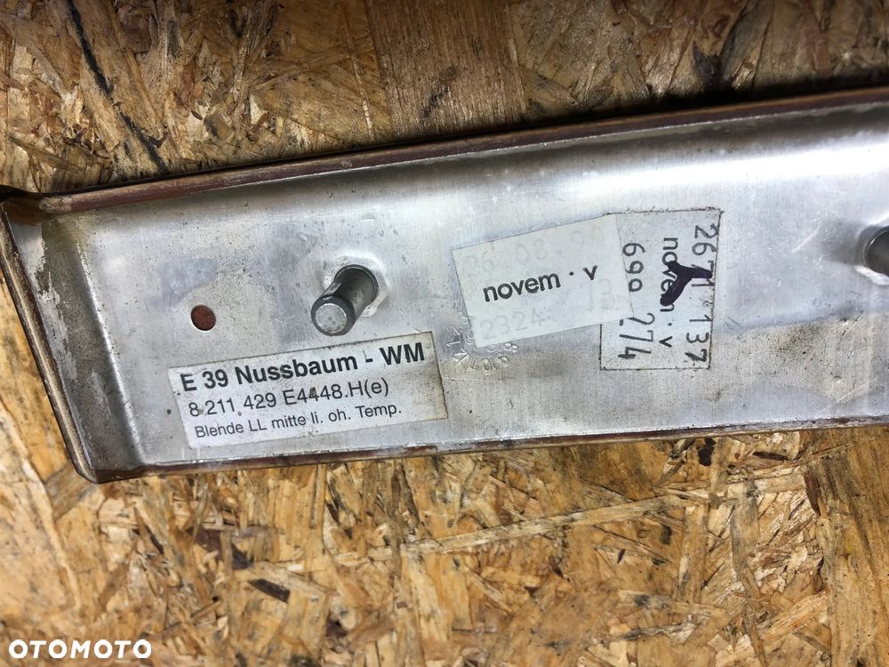 BMW E39 LISTWA DEKOR KONSOLI DREWNO 8211429 - 2