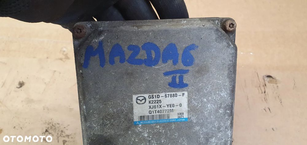 Moduł sterownik wspomagania Mazda 6 II GS1D-67880-F - 5