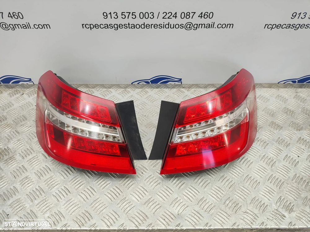 Farolins Tras Traseiros Esquerdo Direito Originais LED Mercedes Benz Classe E W212 A2129060558 A2129060658 2009 - 2016 - 3