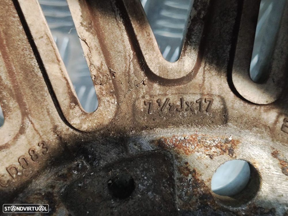 Conjunto 4 Jantes 17 Pack M Double Spoke 207 BMW Serie 1 E81 7,5J ET47 5x120 - 10