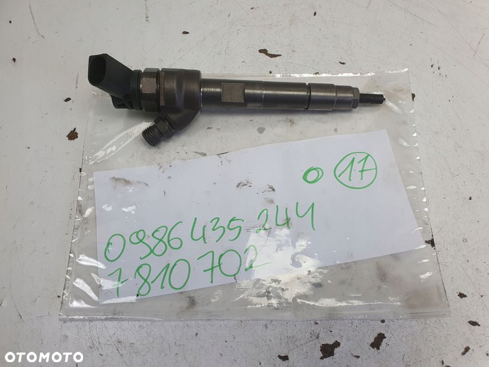 WTRYSKIWACZ BMW F10 F11 F30 F20 2.0 D N47D20C _ PALIWA Wtrysk 0986435244 - 1
