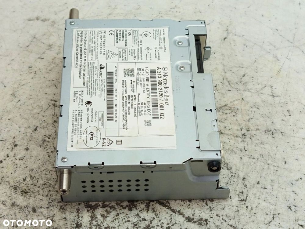 MERCEDES BENZ E KLASA W213 W238 NAWIGACJA RADIO CZYTNIK NAVI A2139002120 - 6