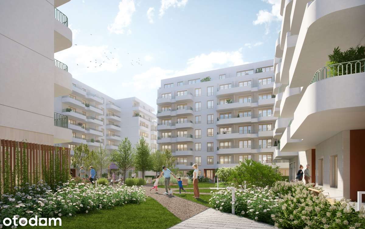 2-pokojowe mieszkanie 42m2 + balkon
