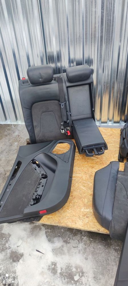 FOTEL FOTELE AUDI A4 B8 S LINE SKÓRA + MATERIAŁ ! - 9