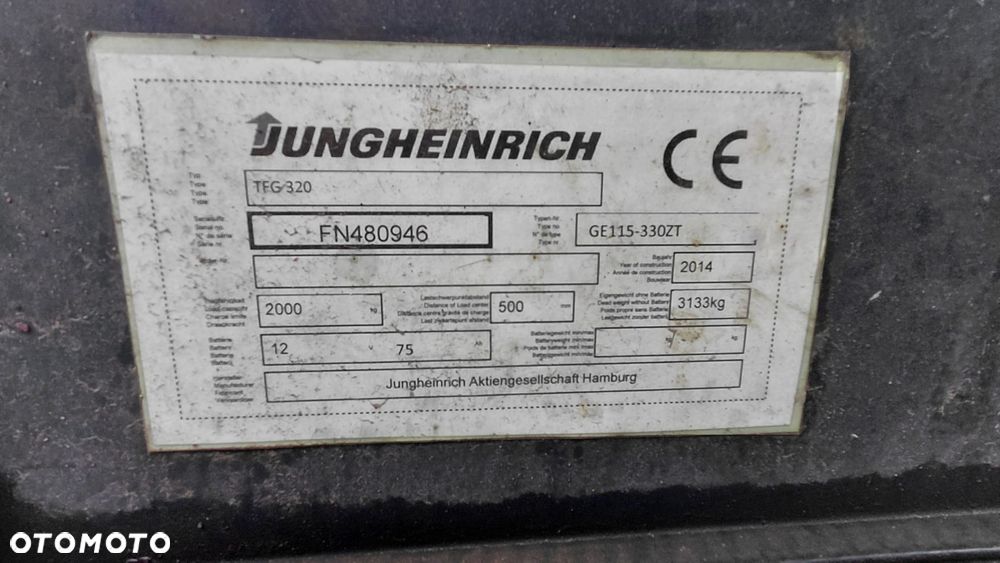 Jungheinrich TFG 320 UDŻWIG 2T - 9