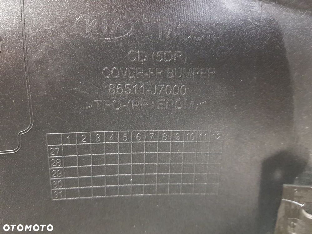 KIA CEED III 3 18-21 ZDERZAK PRZEDNI PRZÓD 86511J7000 BEZ PDC - 9