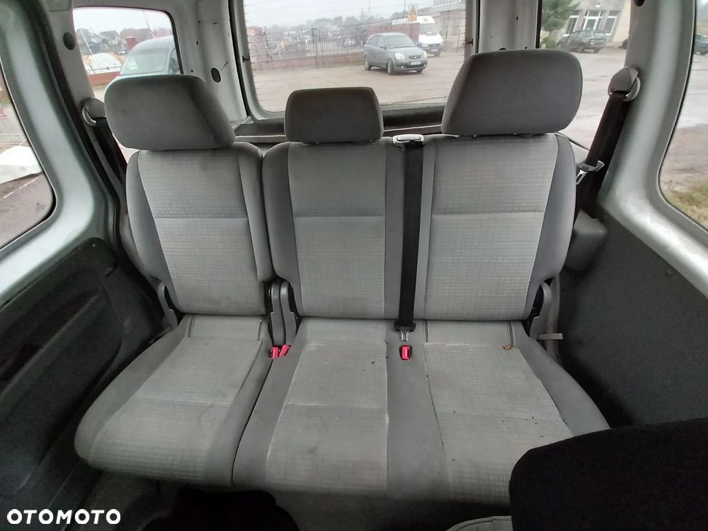 VW CADDY III FOTELE KANAPA TYLNA II RZĄD - 1