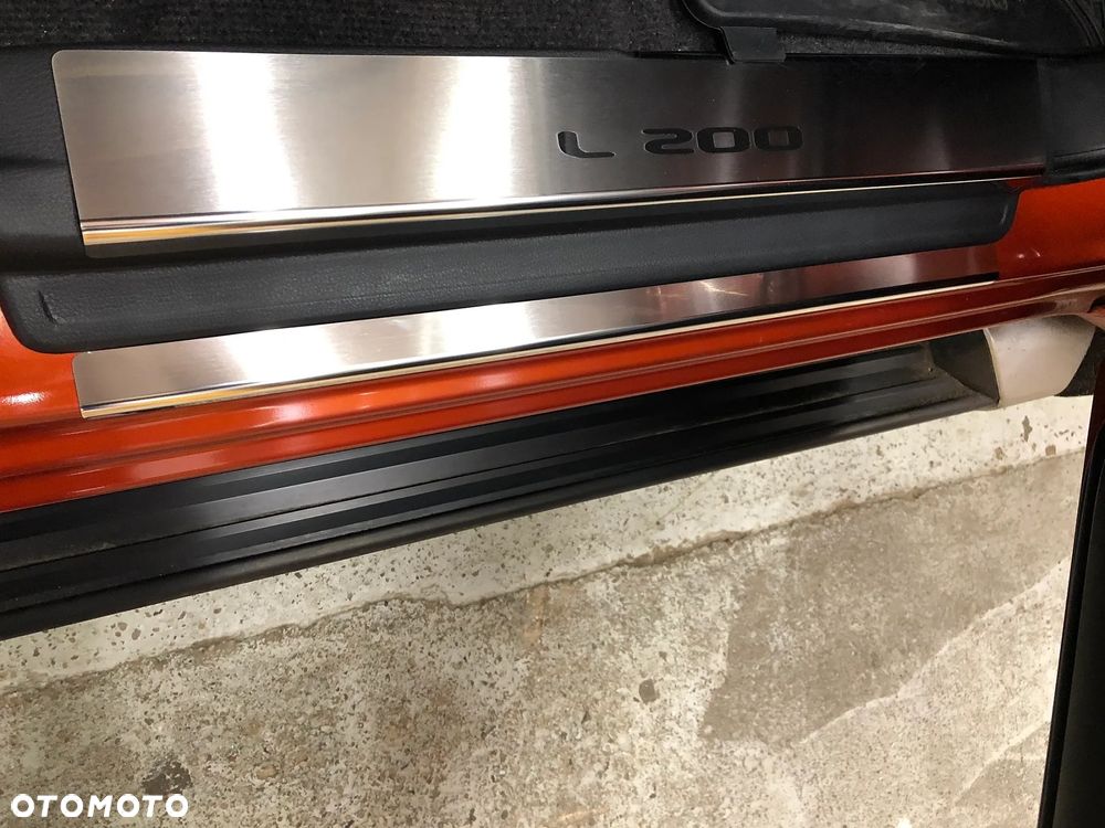 Nakładki Progowe Listwy Ochronne do Mitsubishi L200 2014- 2022 - 6