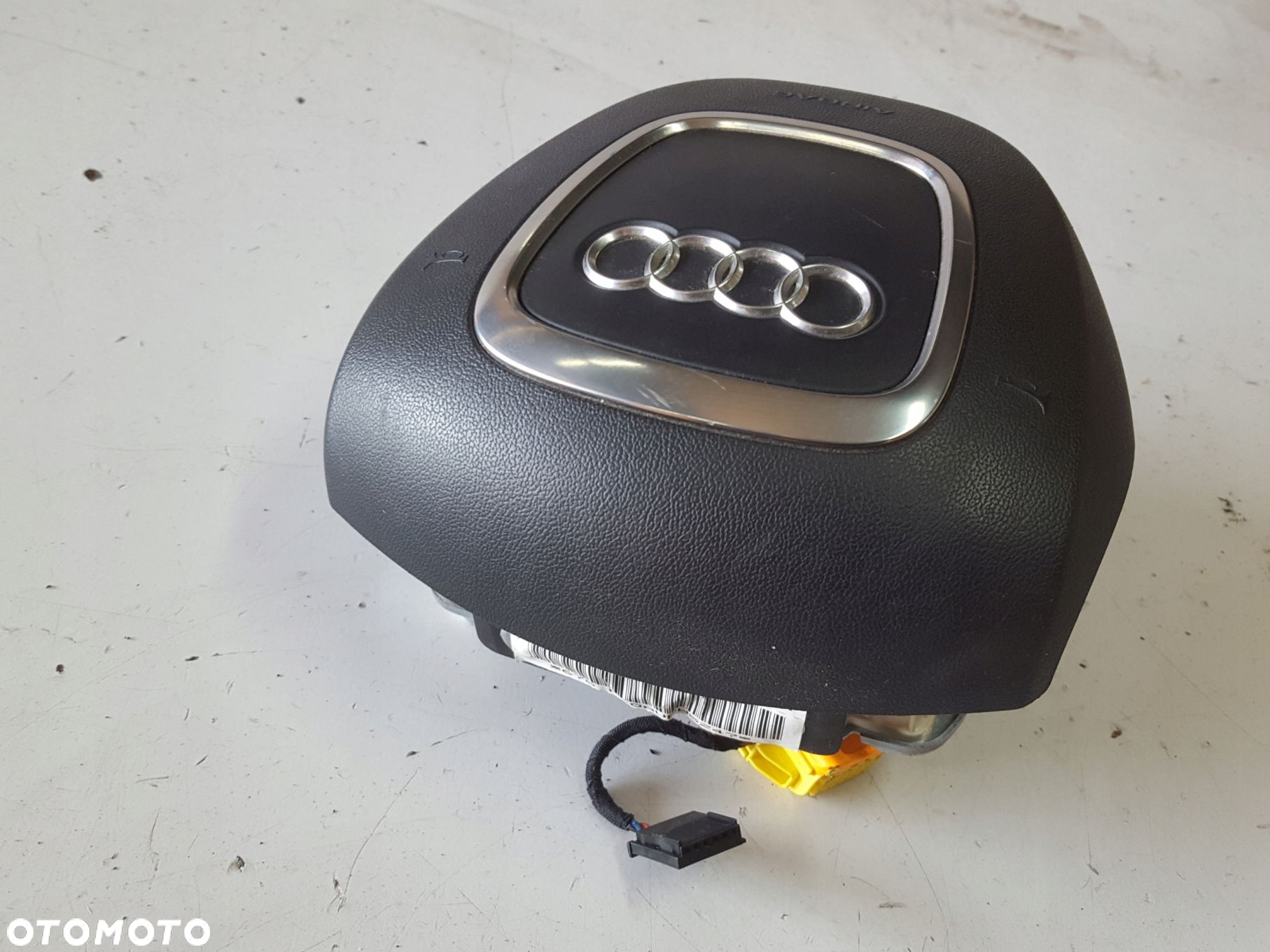 AUDI A3 8P LIFT 08-12r PODUSZKA AIRBAG KIEROWCY 4 RAM 8P7880201F - 4