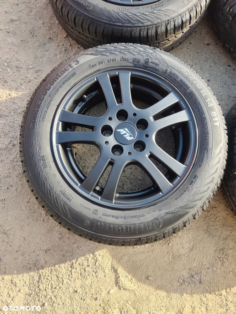 5x100 Felgi Aluminiowe Alufelgi 14 Koła Letnie Lato SKODA FABIA PRAKTIK ROOMSTER RAPID SEAT IBIZA CORDOBA TOLEDO IV 4 VW FOX POLO Legnica ALU-RAD 165/70 6,5mm - 3