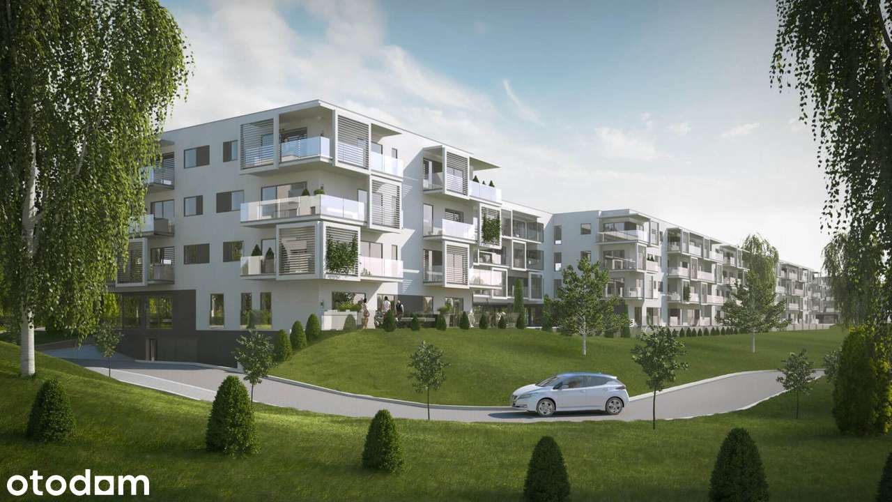 Katowice, ul. Szwana – 2 pokoje, 61 m², wysoki standard, garaż