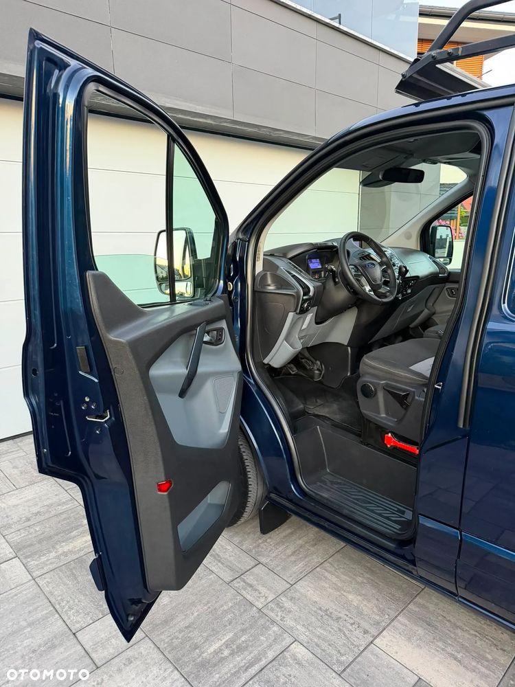Ford CUSTOM L2H1 Długi Klima Elektryka Navi Tempomat Furgon 3os. 2xPdc Hak - 11