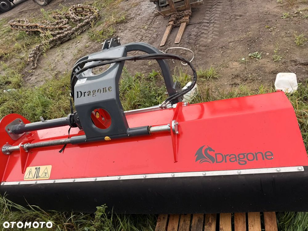 Inny Kosiarka bijakowa Dragone VL 240 HS - 2023 – 2.4m szerokość robocza - jak nowa tylko 10 godzin pracy – hydrauliczny przesuw – wałek Walterscheid - 2