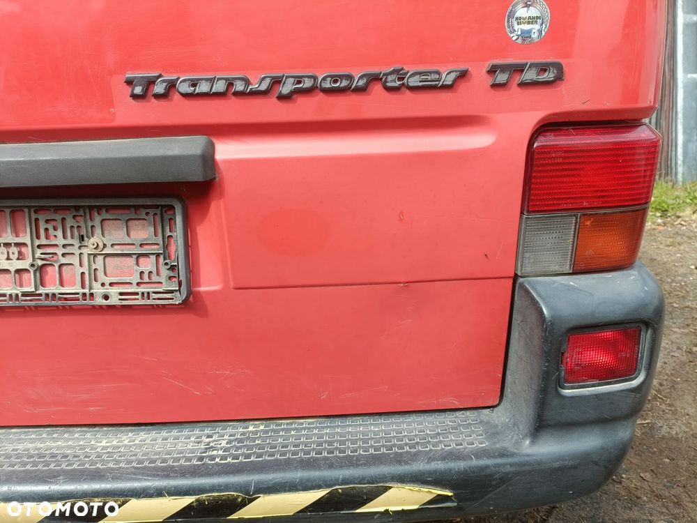 VOLKSWAGEN TRANSPORTER T4 90-04 1997 r. 9362 klapa tylna bagażnika * - 4