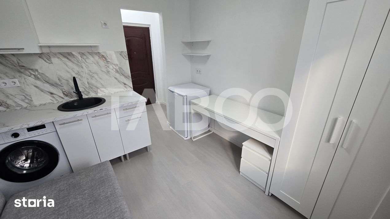 Garsoniera renovata de inchiriat in zona Promenada Mall Sibiu — fotografia 3