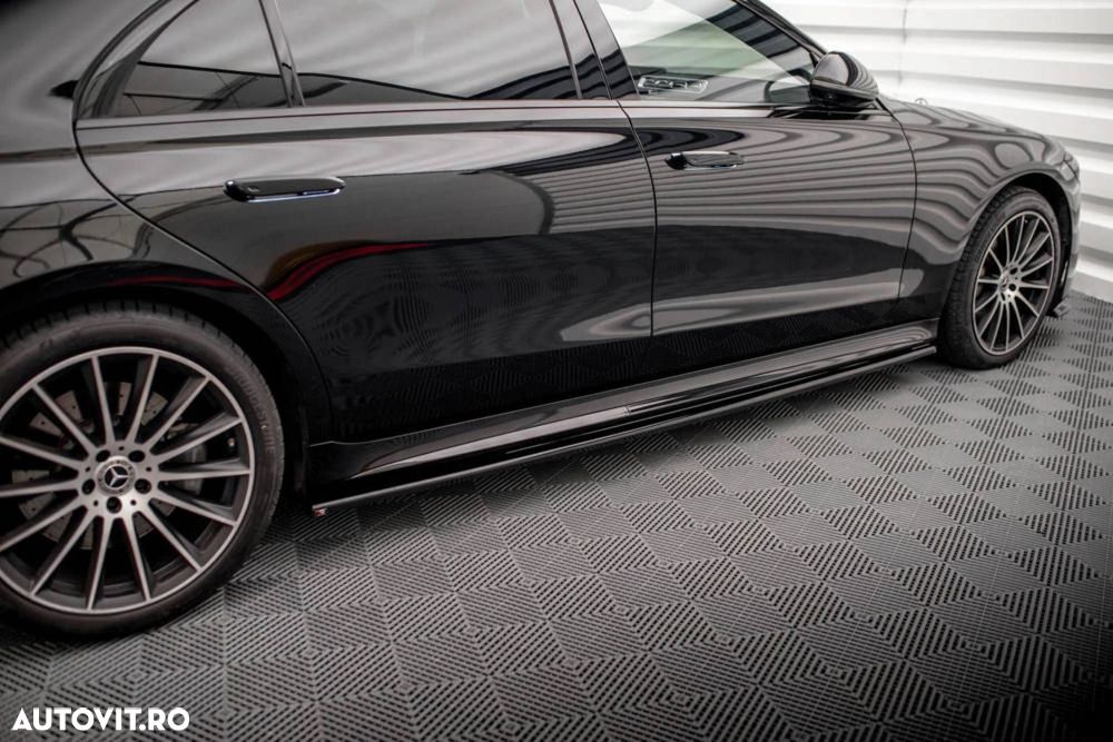 Pachet Exterior Prelungiri compatibil cu Mercedes S Class W223 AMG Line Maxton Design - 11