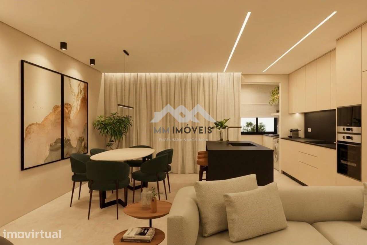 4 Andares Moradia T2 | 2 Suítes | Jardim Privativo | Condomínio Fechad - Grande imagem: 4/16