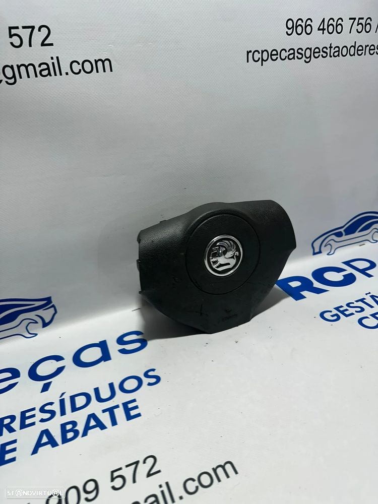 .Airbag Volante Condutor GM Opel Astra H 93862634 2004 - 2009 - 3
