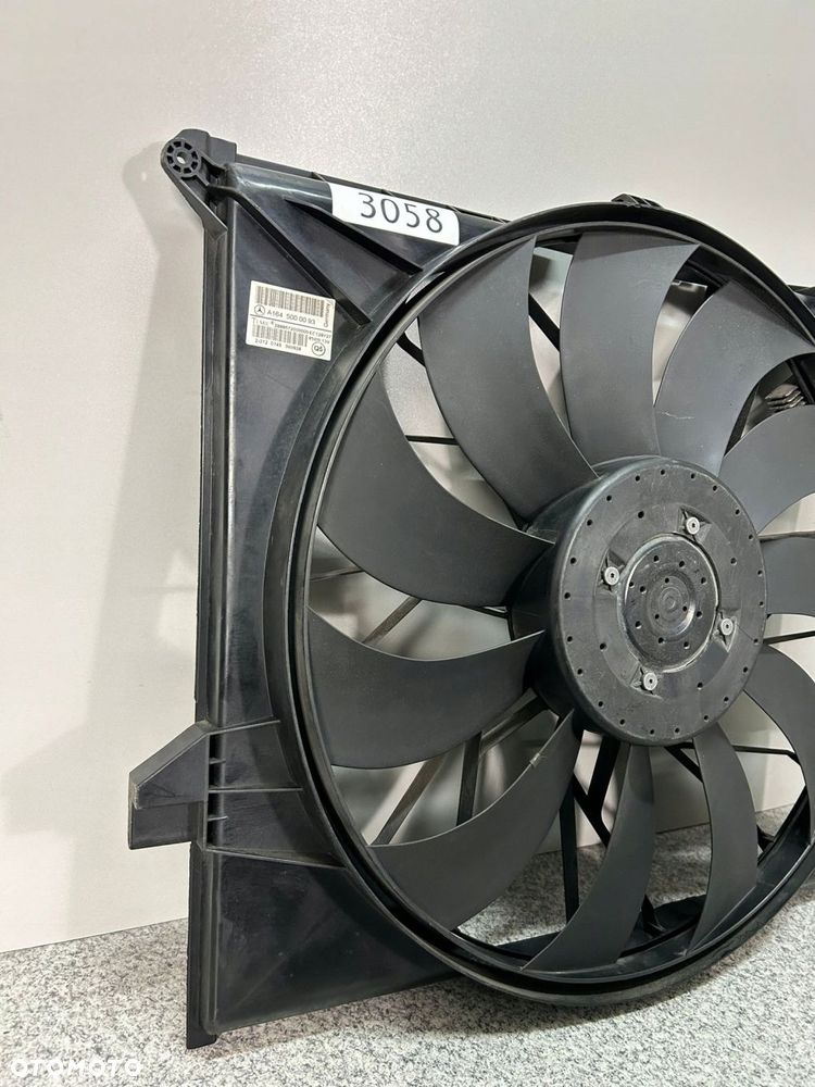 MERCEDES ML GL W164 X164 W251 WENTYLATOR OBUDOWA WIATRAK 1645000093 - 2