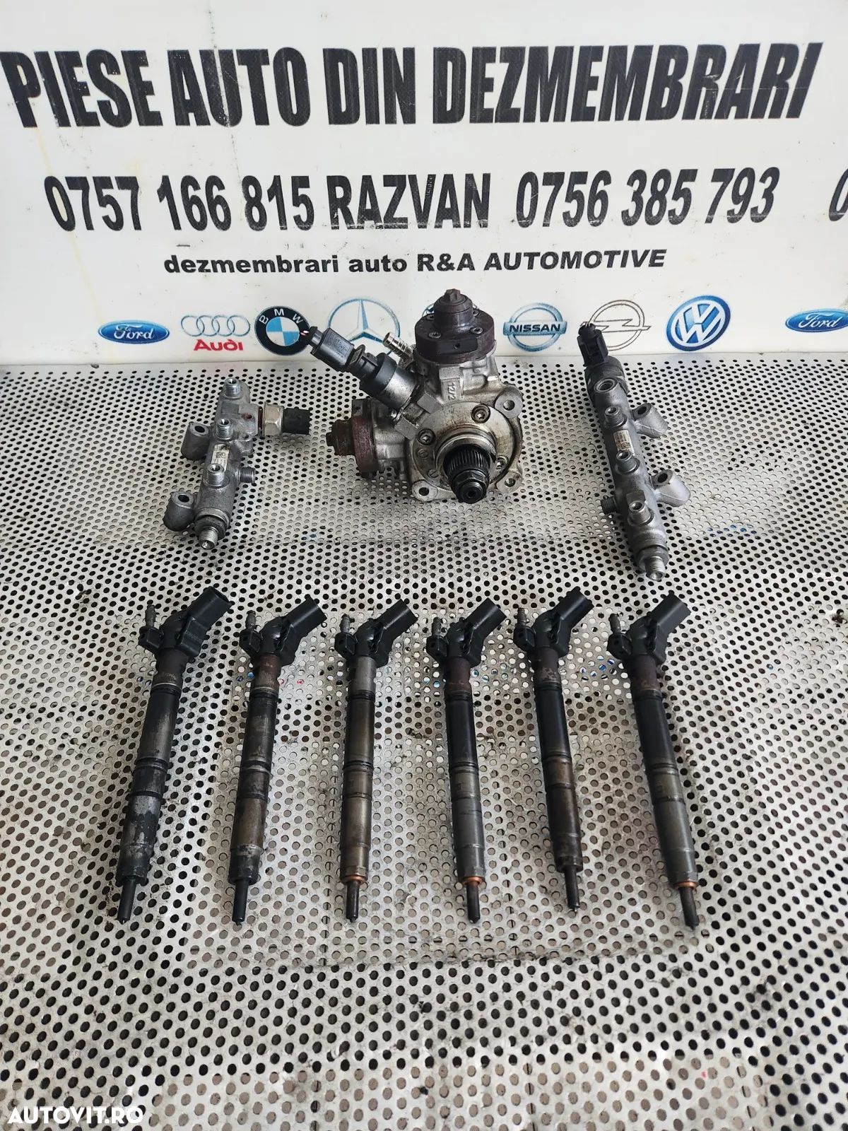 Kit Injectie Injectoare Pompa Rampe Audi A5 A6 4G C7 A7 Q5 Q7 Vw Touareg Porsche Cayenne 3.0 Tdi Bi - 1